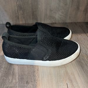 H&M toddler boy black slip on shoes